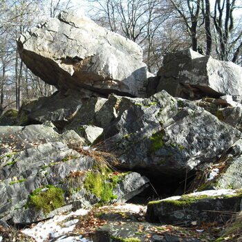 Die Mausefalle Felsklippen.