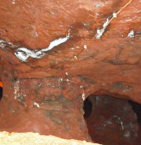 Ein Ausschnitt aus der "Grube Christiane"