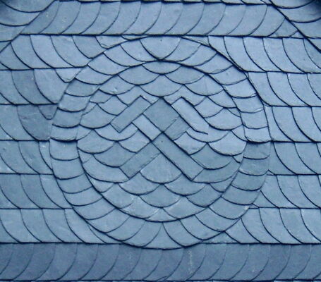 Schieferfassade in Willingen.