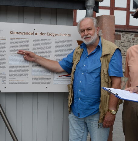 Die Geo-Station im Wettermuseum in Schreufa bietet anschauliche Informationen über die Geologie sowie natur-und kulturlandschaftliche Besonderheiten in kompakter Form.