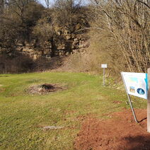 Die Geo-Station Rhenaer Kalk bietet anschauliche Informationen über die Geologie sowie natur-und kulturlandschaftliche Besonderheiten in kompakter Form.