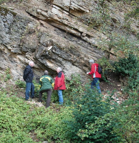 Der Steinbruch "Schmidt" war Geotop des Jahres 2017.